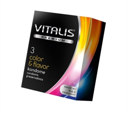Презервативы "Vitalis Color & Flavor"