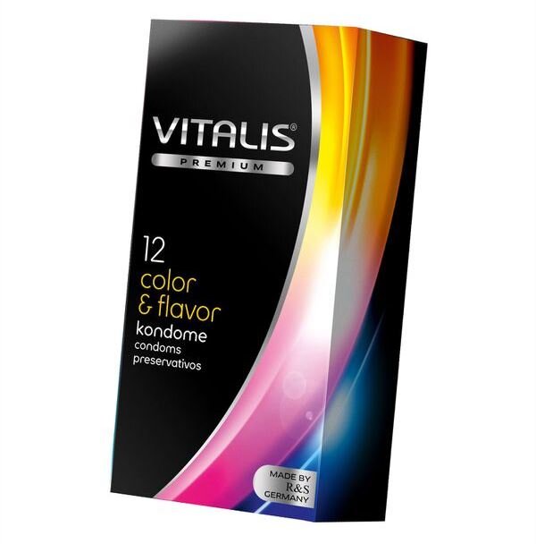 Презервативы "Vitalis Color & Flavor"